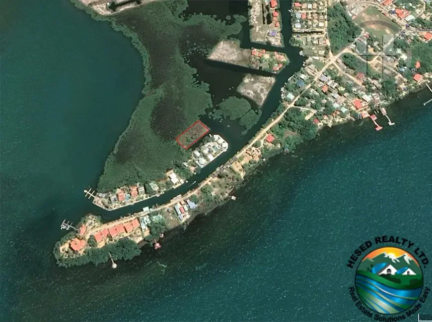 0.6-Acre Canal-Border Lot with 1-Minute Boat Access to Sea in Placencia North, Stann Creek