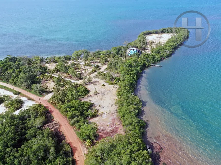 Seafront and Seaview Lots in Gated Oceanfront Community, Southside Hopkins, Stann Creek