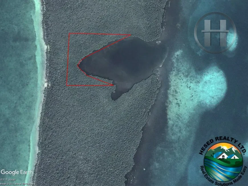 10-Acre Caribbean Seafront Island Parcel on Middle Long Caye, Belize District