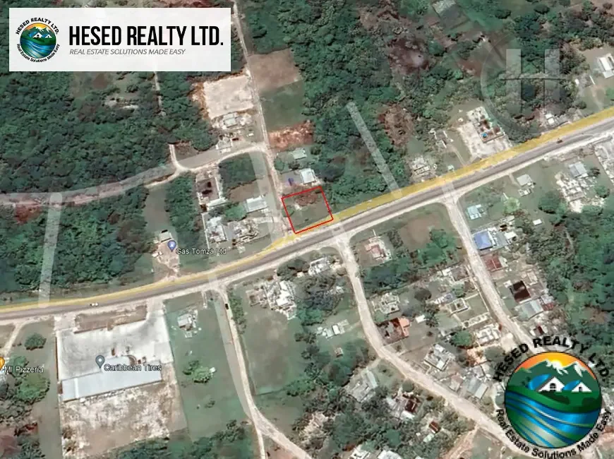 Vacant Commercial Lot For Sale in Ranchito, Corozal District