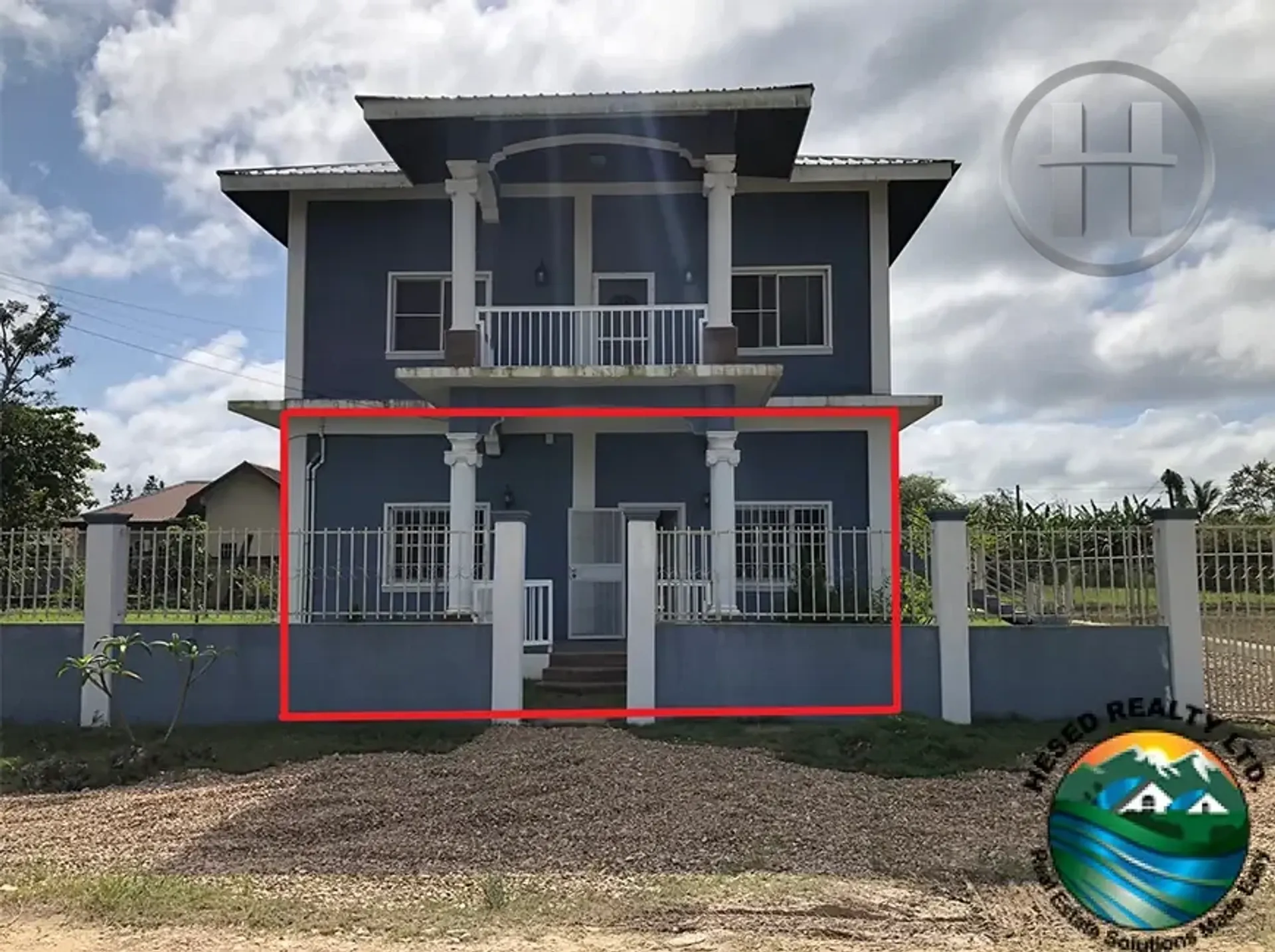 2-Bed 1-Bath Semi-Furnished House for Rent on Bachelors Street, Belmopan