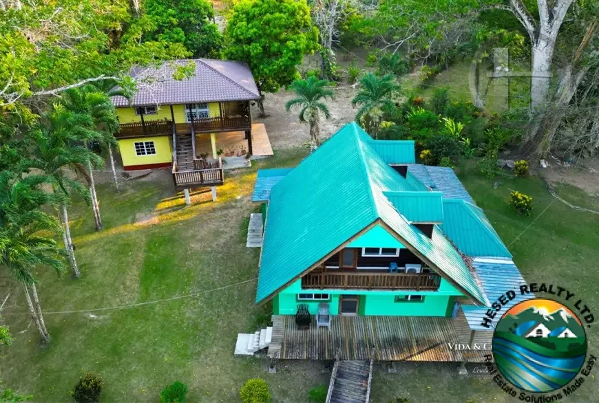 Stunning 1.7-Acre Riverfront Estate For Sale in Bullet Tree Falls