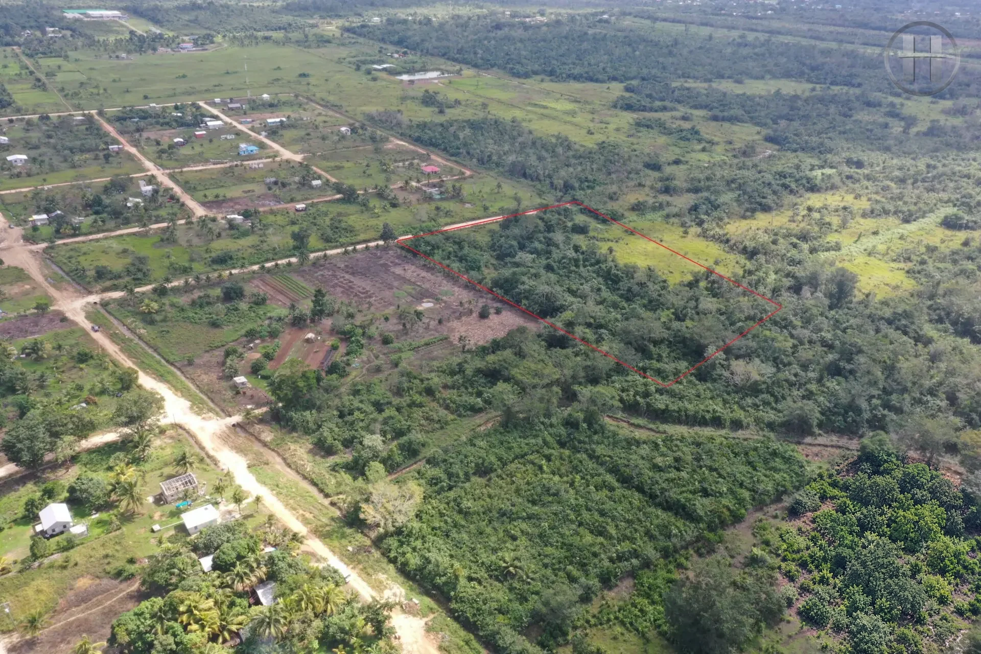 5.58-Acre Partially Developed Lot off George Price Highway, St. Matthew's Village, Cayo