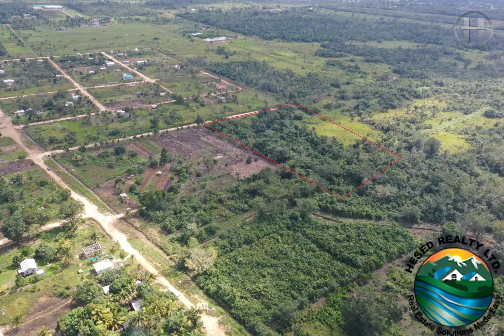 5.58-Acre Partially Developed Lot off George Price Highway, St. Matthew's Village, Cayo