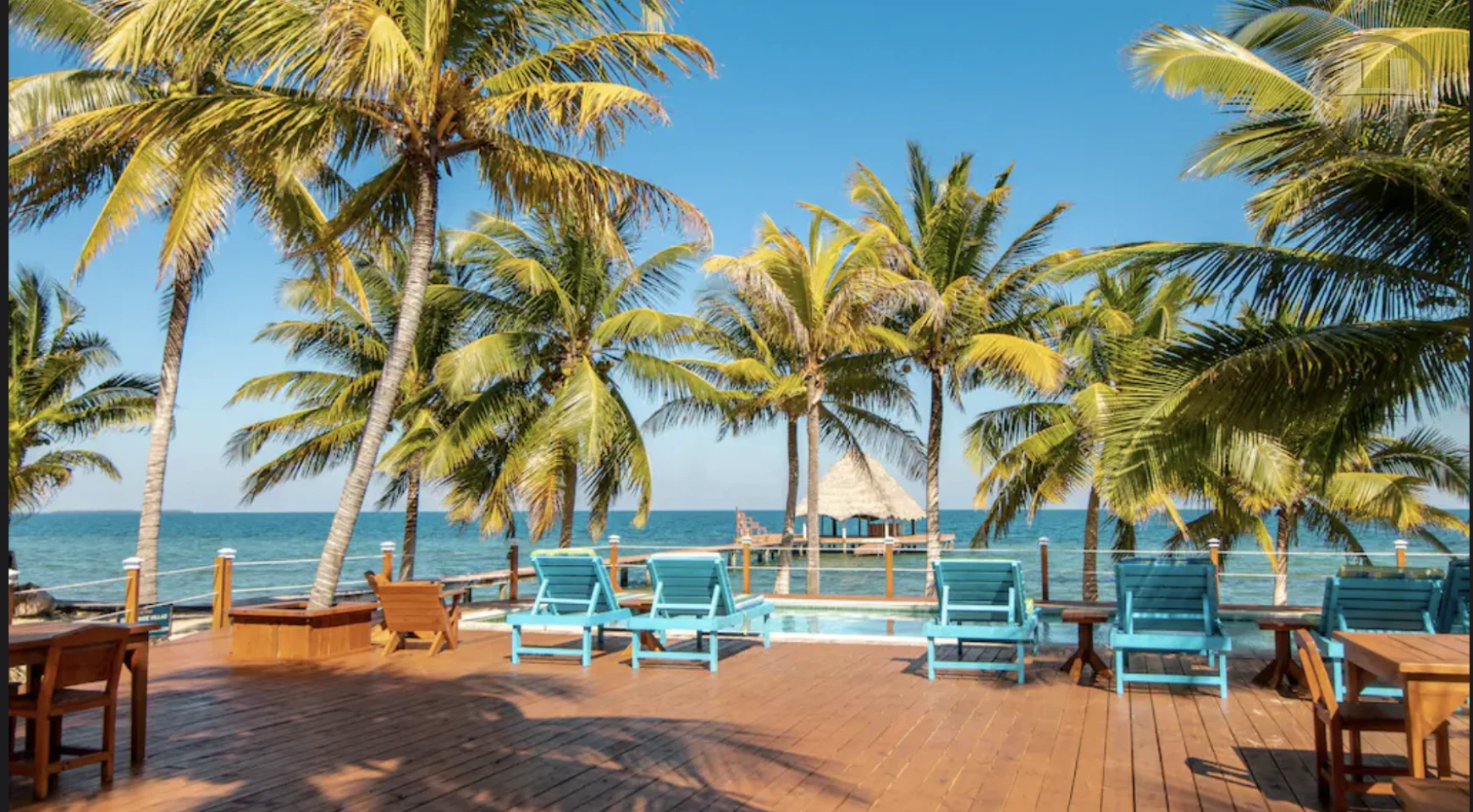 2-Bed 2-Bath Beachfront Villa with Ocean Views in Placencia, Stann Creek