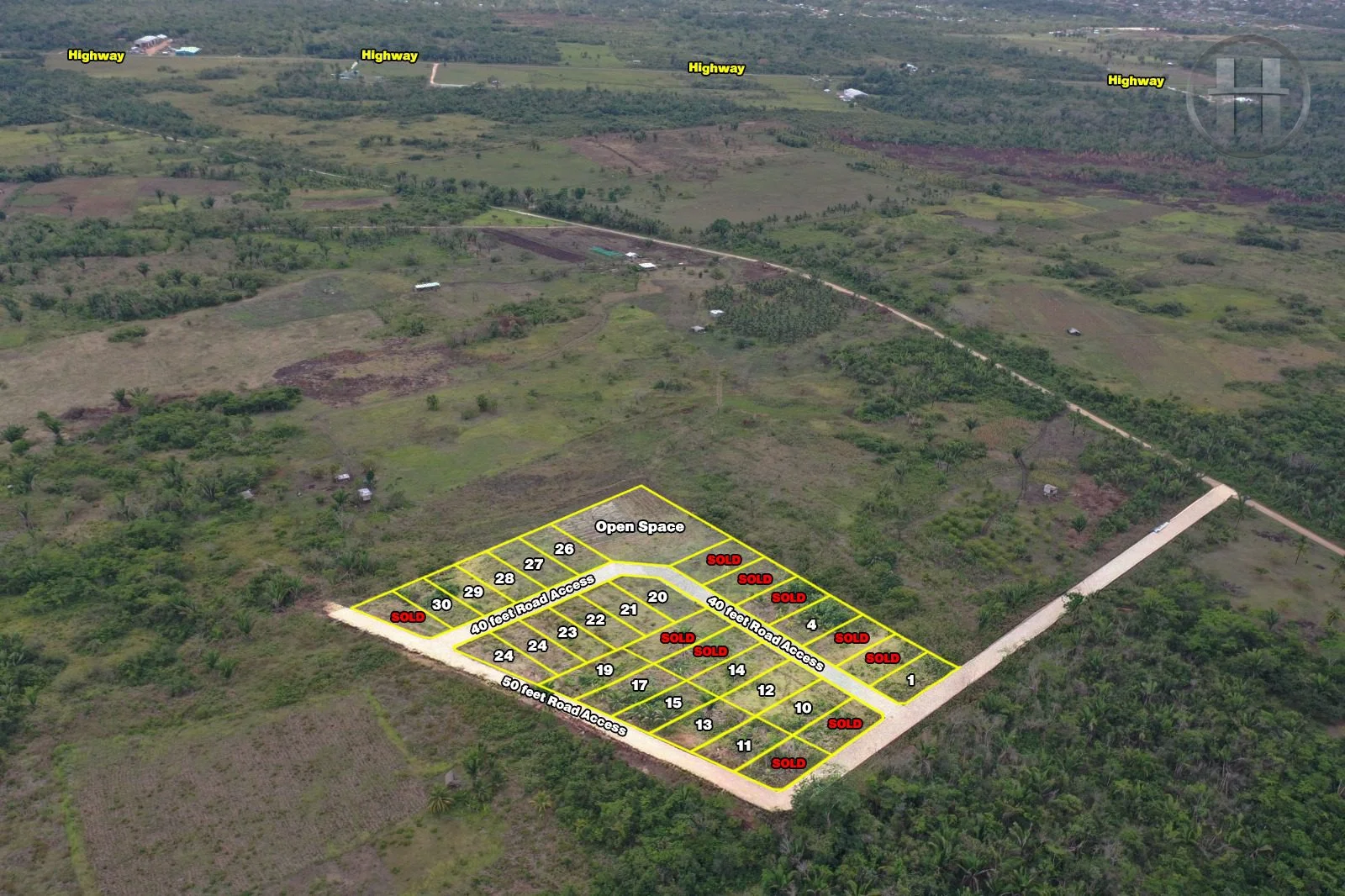 Mount Pleasant Subdivision – 31 Lots with Maya Mountain Views near Belmopan, Cayo