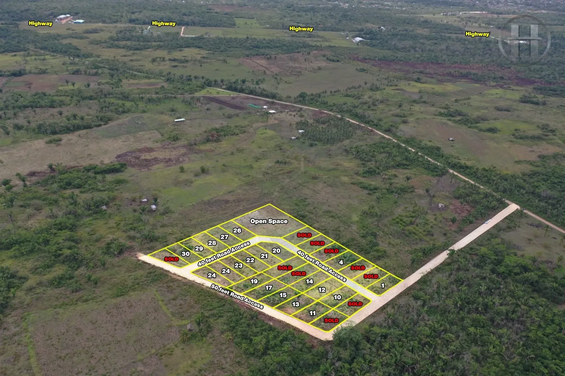 Mount Pleasant Subdivision – 31 Lots with Maya Mountain Views near Belmopan, Cayo