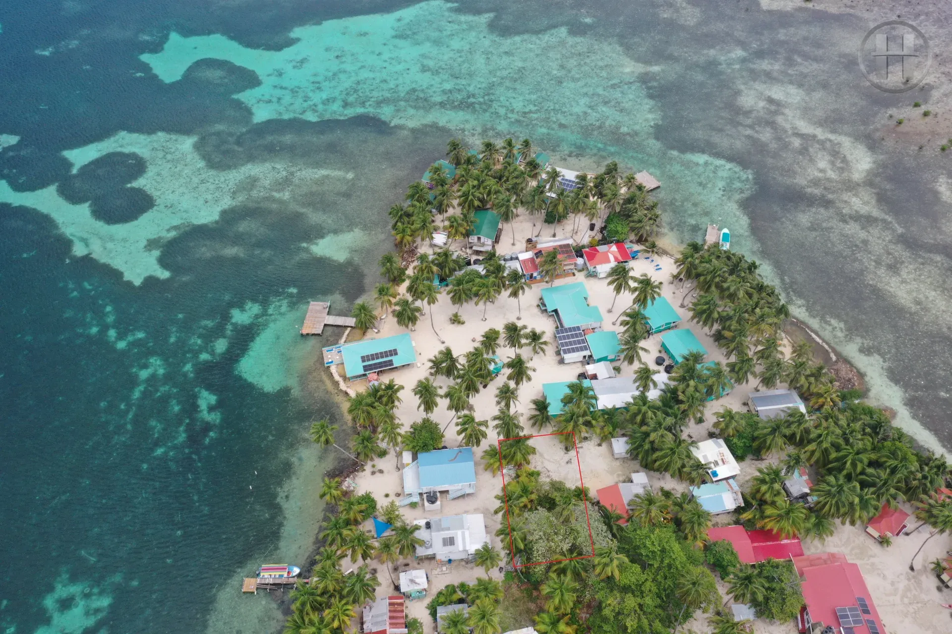 Tobacco Caye – Ready-to-Build Beachfront Lot 100 ft from the Sea, Stann Creek