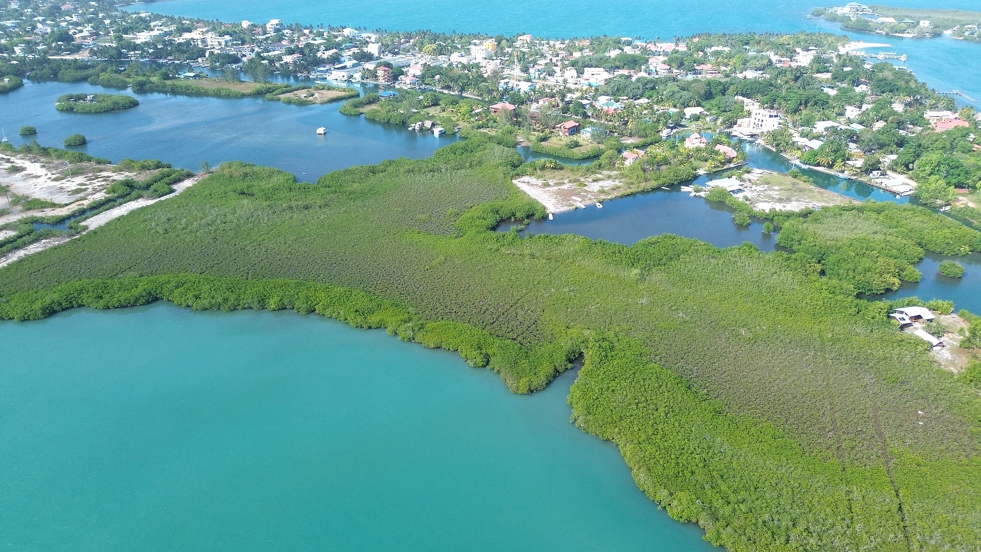 5.644-Acre Private Island with Protected Canal Access near Placencia Village